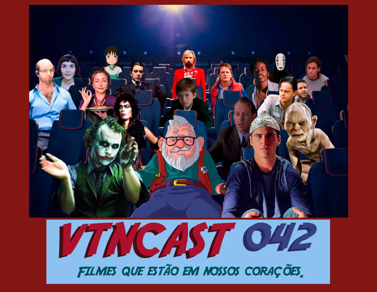 Podcast VTNCast 042 - Filmes que moram em nossos corações. Velho também vê filme.