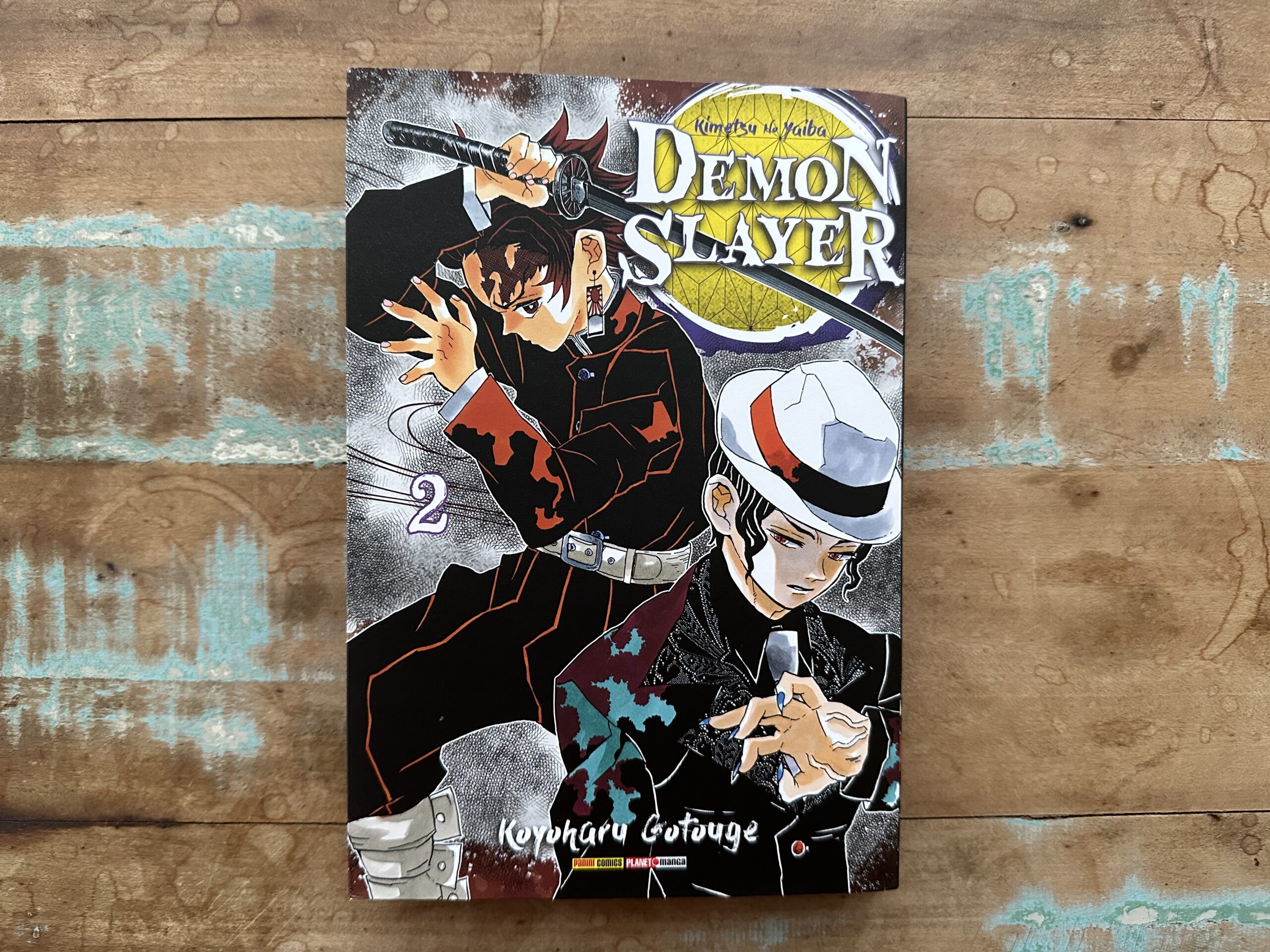 Demon Slayer Kimetsu No Yaiba, Mangá Vol. 1 E 2