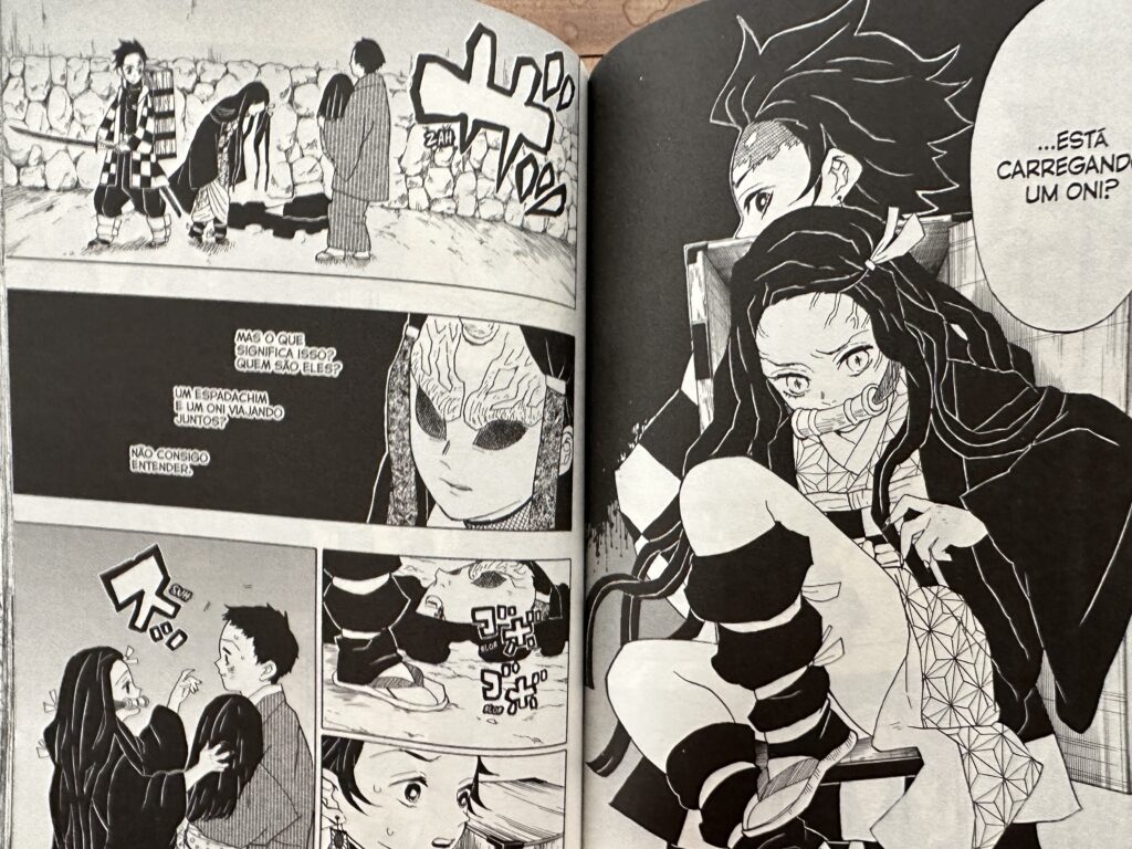 O final de Kimetsu no Yaiba no Mangá foi por essa eu não